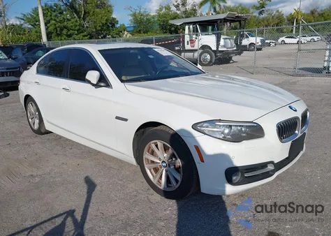 2015 BMW 528I z USA, uszkodzony, nr VIN WBA5A5C50FD524884